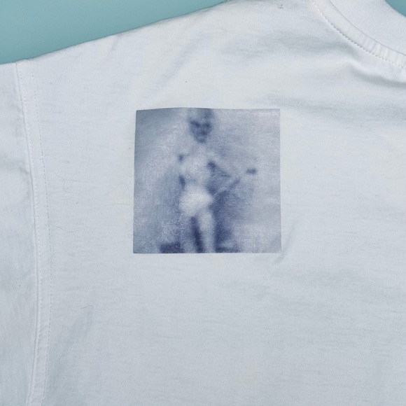 Burberry They Do Not Love Bambi Graphic Shirt - White - Size Oversized S - Mens - Picture 5 of 6